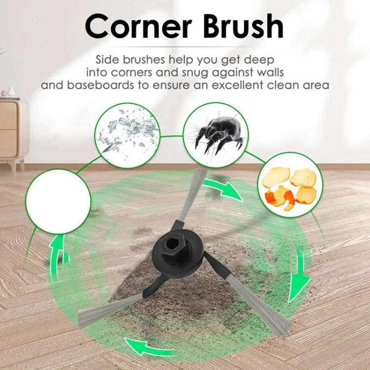 For Dreame X40 Pro / X40 Ultra Robot Vacuum Replacement, Spec: Side Brush