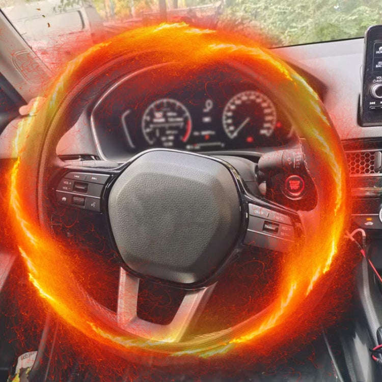 38cm Rayhong Universal Car Quick-heating Heated Steering Wheel Cover