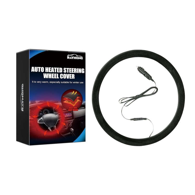 38cm Rayhong Universal Car Quick-heating Heated Steering Wheel Cover