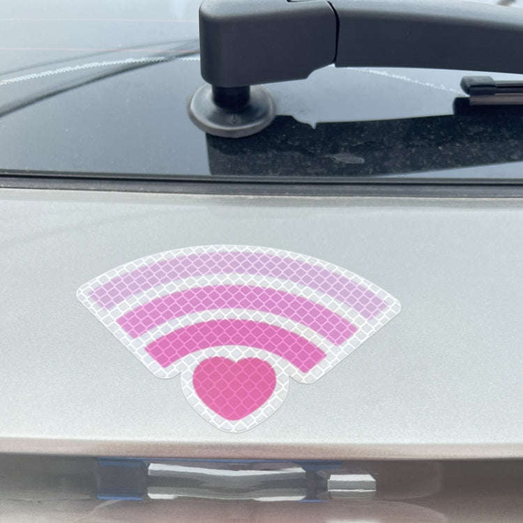 3pcs / Set Vehicle Electronic Car Cover Scratches Night Collision Decorative Signal Reflective Wa...