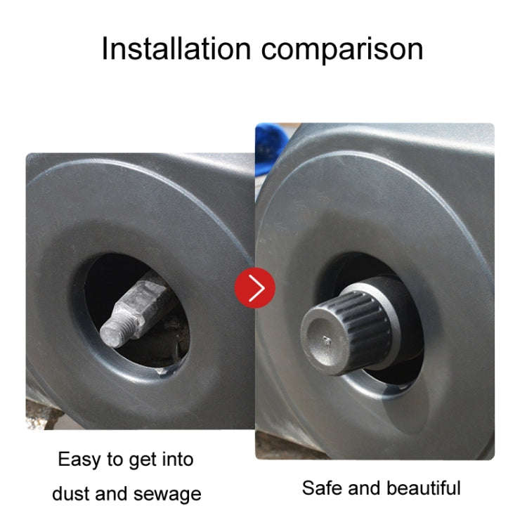 10pcs E-Bike Footrest Plug Protection Plug Footrests Center Column Screws Anti-Collision Cover