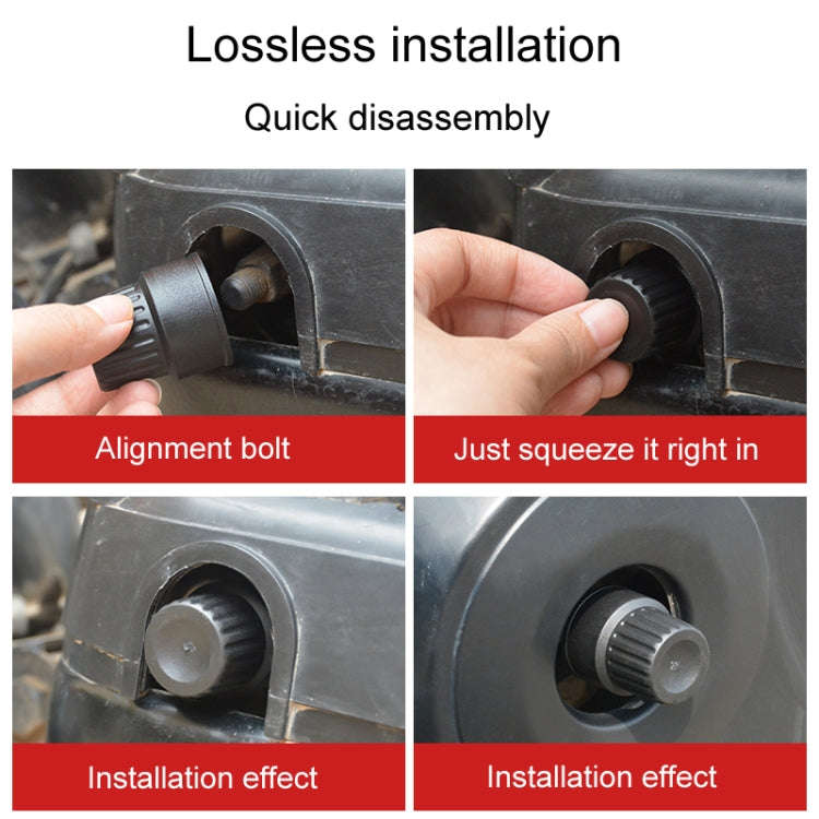 10pcs E-Bike Footrest Plug Protection Plug Footrests Center Column Screws Anti-Collision Cover