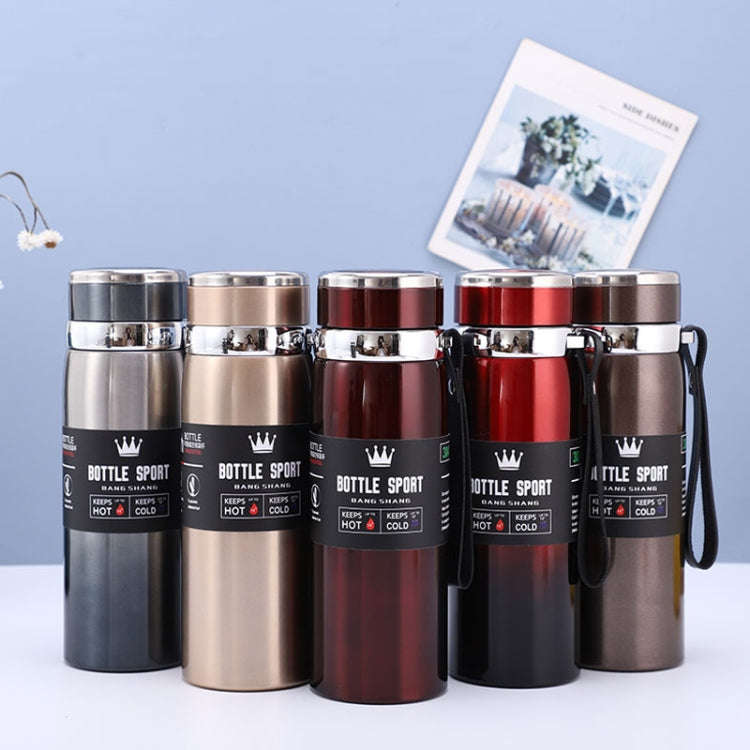 800ml 316 Stainless Steel Insulated Mug Large Capacity Vacuum Thermos Outdoor Portable Car Insula...