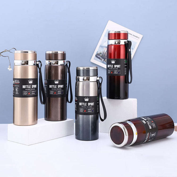 1000ml 316 Stainless Steel Insulated Mug Large Capacity Vacuum Thermos Outdoor Portable Car Insul...