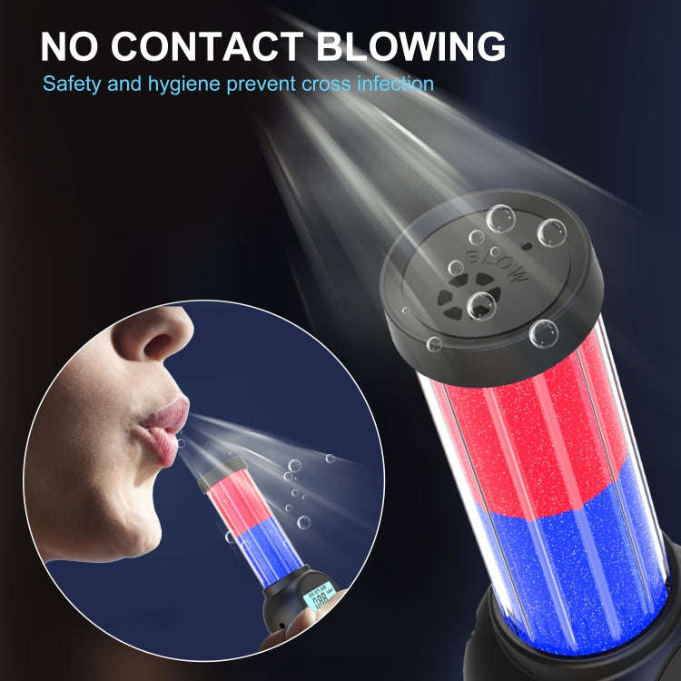Portable Personal Alcohol Tester High-precision Breathalyzer with Alarm Light English Version