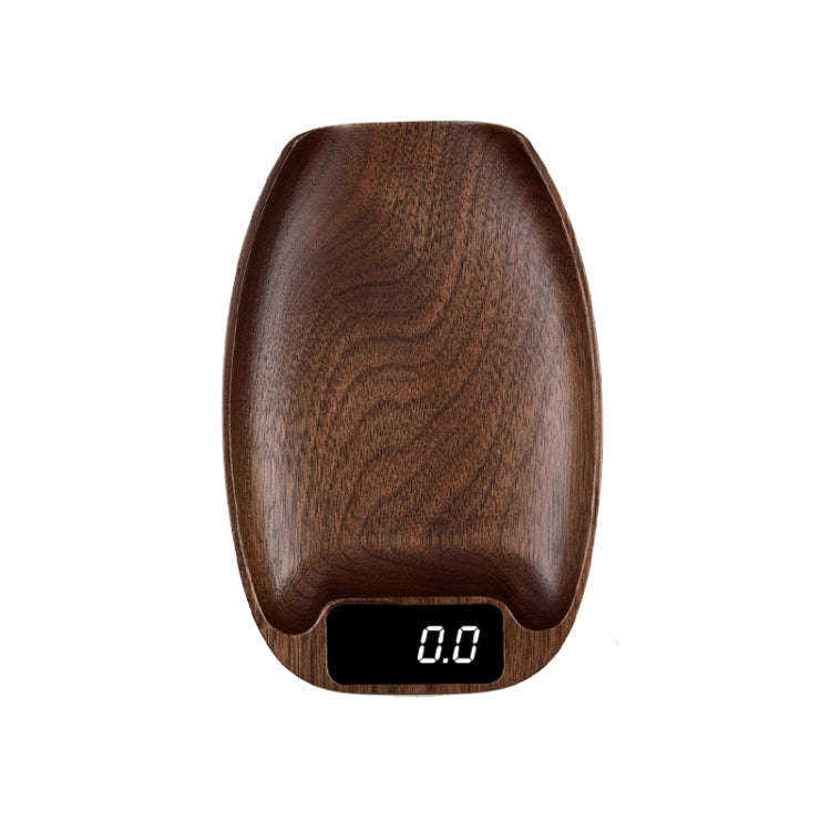 100g/0.1g   Wood Electronic Tea Coffee Scale Kitchen Bar Scale(Wood Color)