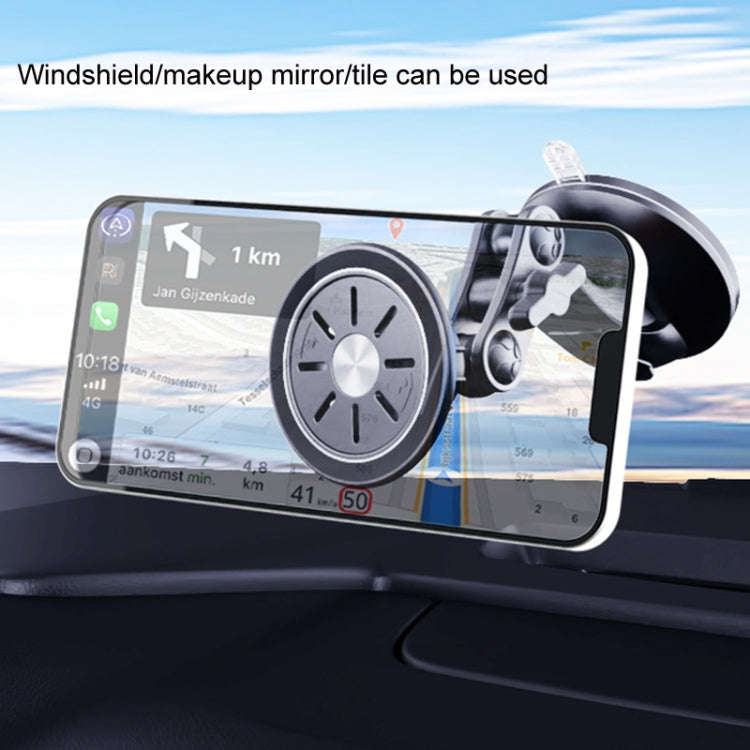Central Control Instrument Panel Car Navigation Universal Phone Holder, Model: X24-6 Clip Suction...