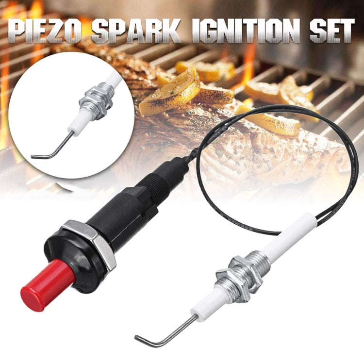 Gas Stove Push-type Ceramic Igniter Curved Needle Spark Plug(LFBI042)