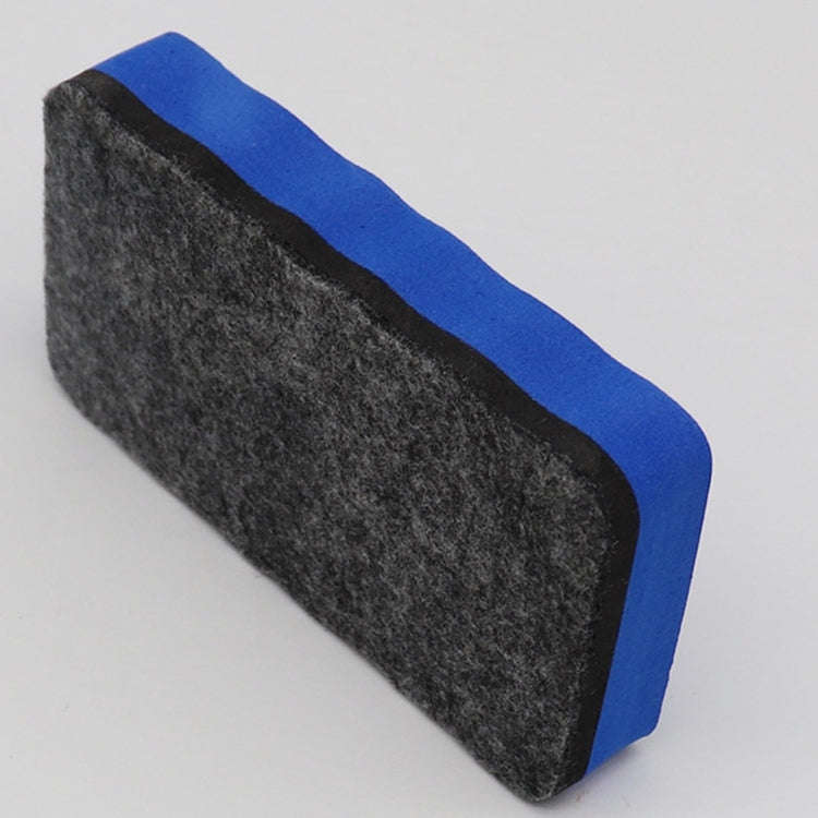 2pcs /Pack Magnetic EVA Felt Cloth Whiteboard Eraser Rectangular Wave Edge Blackboard Eraser 10.2...