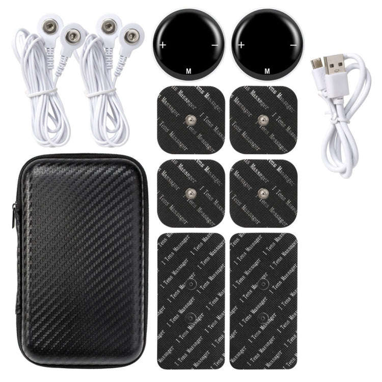 Cervical Massager EMS Pulse Therapy Device Full Body Massage Patch, Spec: Double Host Without Remote