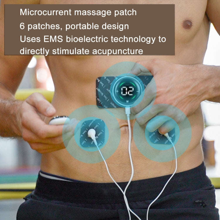 Cervical Massager EMS Pulse Therapy Device Full Body Massage Patch, Spec: Single Host With Remote