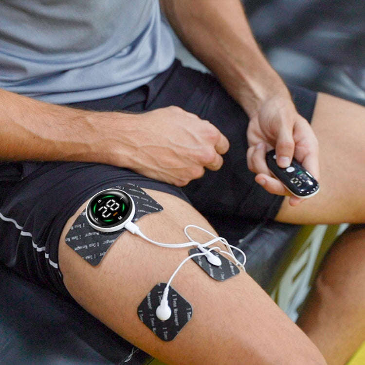 Cervical Massager EMS Pulse Therapy Device Full Body Massage Patch, Spec: Single Host With Remote