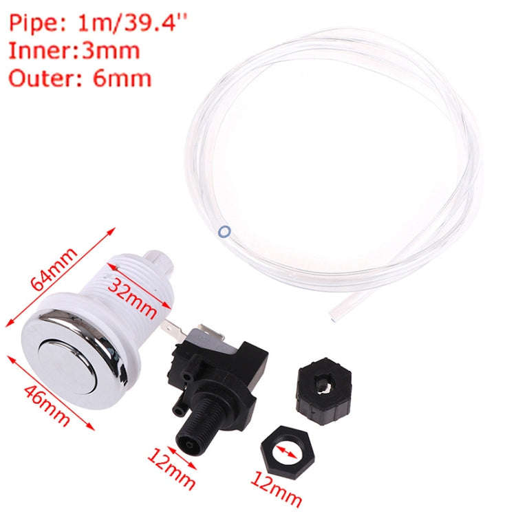 Pneumatic Air Pressure Switch Surfing Massage Bathtub Micro Switch(16A)