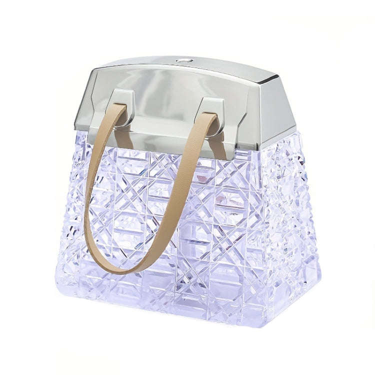 Desktop Small Crystal Bag Humidifier Aroma Ambient Lighting, Color: Blue Plug-in
