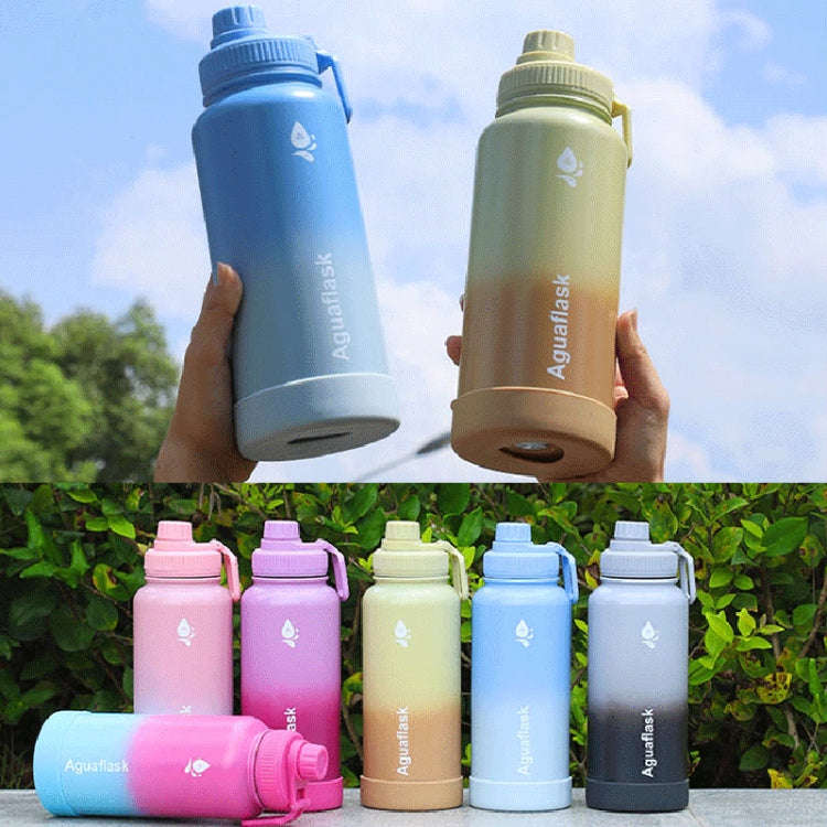 Aguaflask 1000ml 304 Stainless Steel Insulated Cup Large Capacity Thermos Bottle Vacuum Outdoor P...
