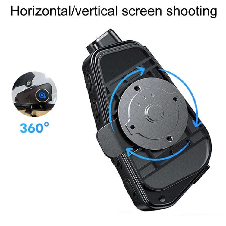 KUQIBAO Q28 Motorcycle Riding Helmet Bluetooth-compatible Headset Recorder(2 In 1 Microphone)