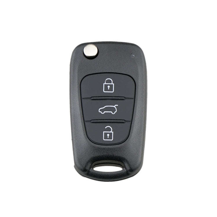 For Hyundai / Kia 3-Button Folding Car Key Shell(SUV Key)