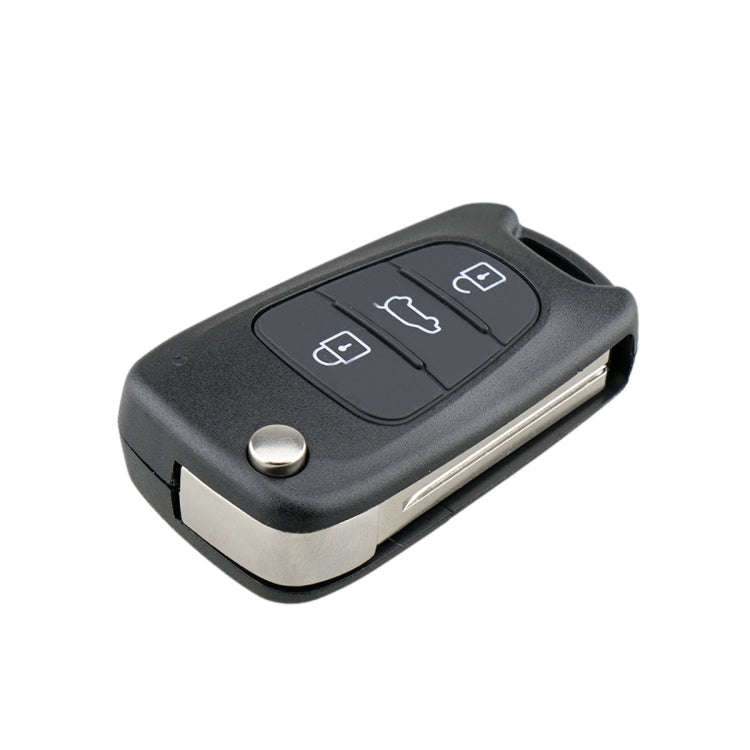 For Hyundai / Kia 3-Button Folding Car Key Shell(SUV Key)