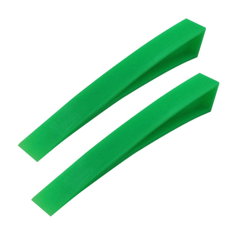 2pcs Car Dent Repair Tool Door Support Clip Door Bump Leveling Screwdriver, Color: Green