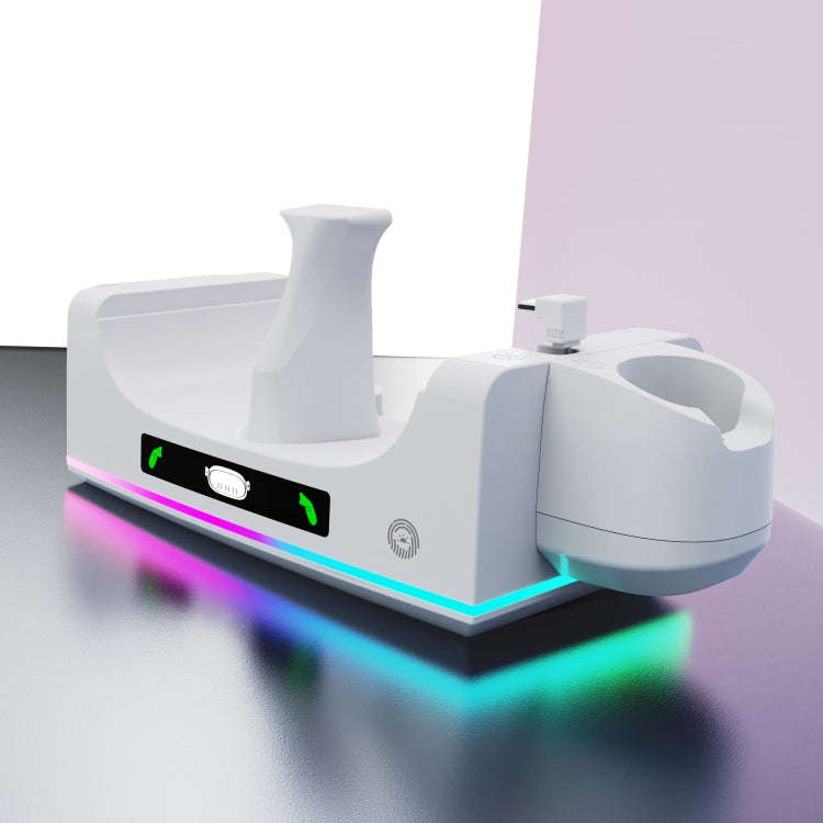 iplay Universal VR Storage Rack Charging Wall Mount with RGB Lighting