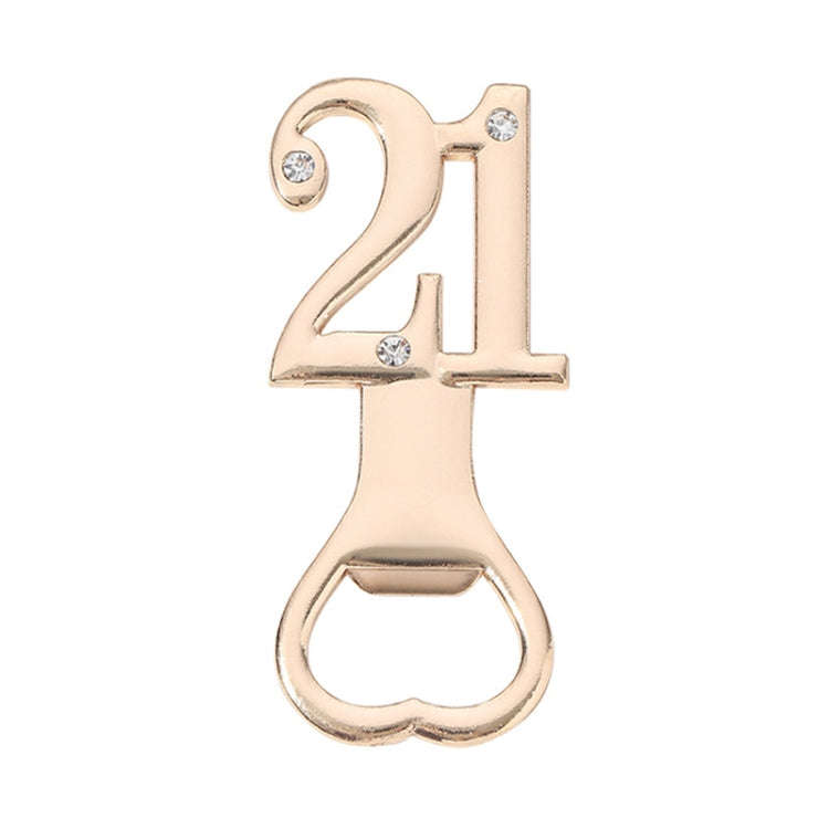 Digital Shape Wedding Party Manual Bottle Opener Beer Drinks Driver, Style: 21