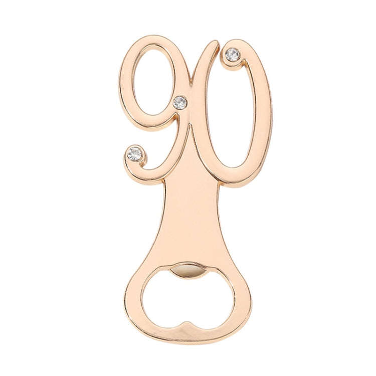 Digital Shape Wedding Party Manual Bottle Opener Beer Drinks Driver, Style: 90