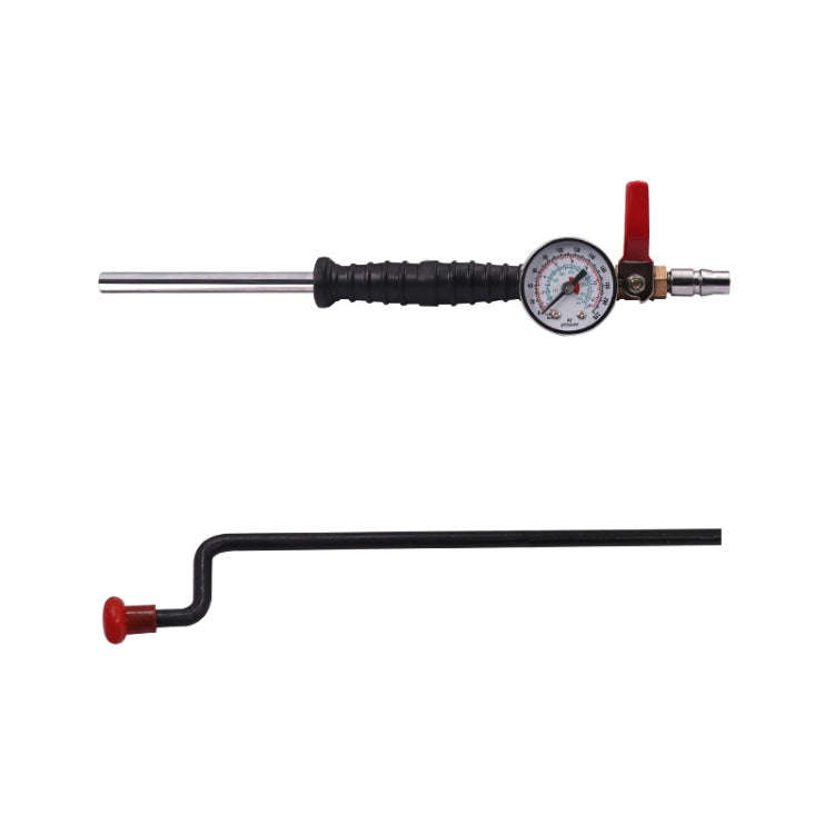 Car Tire Hand-crank Fast Inflation Rod Universal Air Filling Rod With Meter