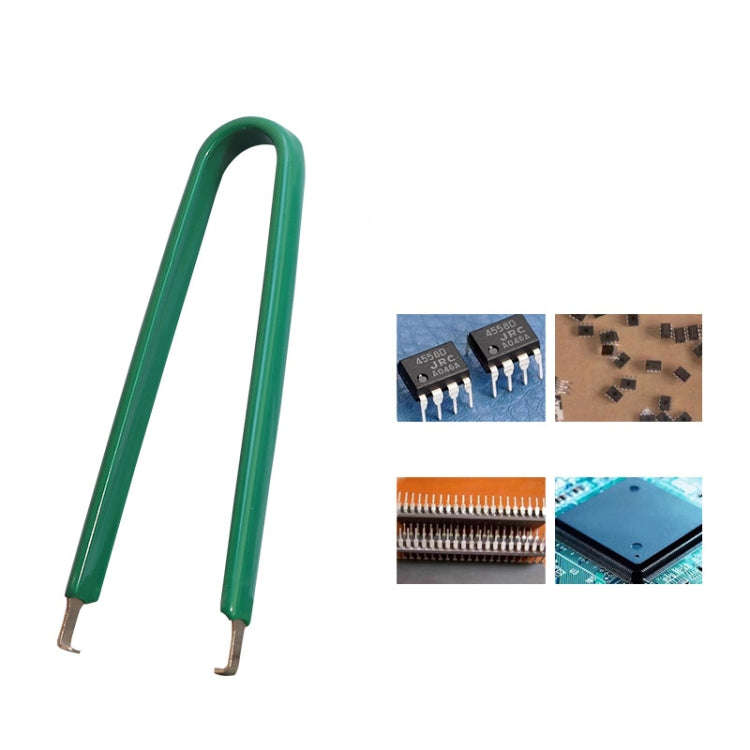2pcs /Pack Automotive Plug-in Extraction Tweezers Automotive Repair Tool Pliers(Blue)