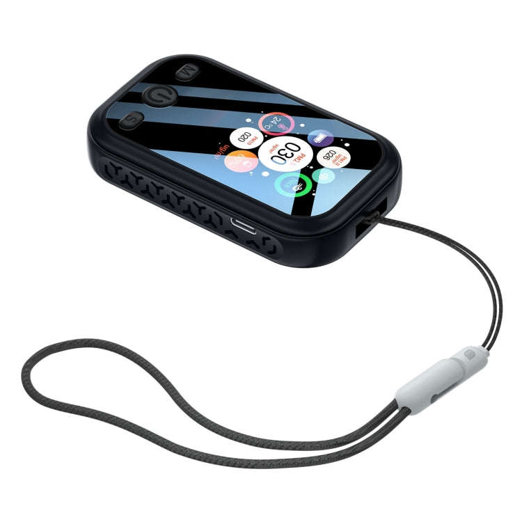 Haze Dust Air Quality Temperature Humidity Detector(Black)