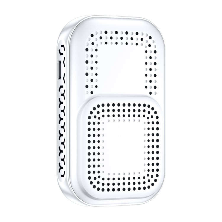 Haze Dust Air Quality Temperature Humidity Detector(White)