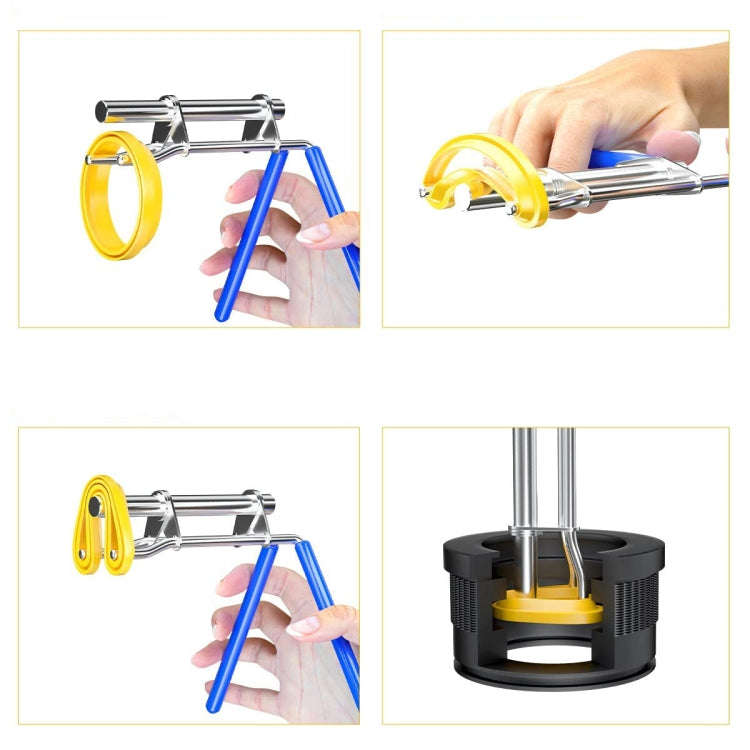 Hydraulic Cylinder Piston Rod Seal Installation Tool