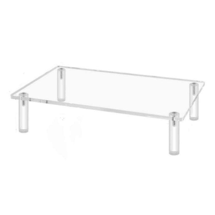 YX136 Desktop Acrylic Laptop / Printer Raised Stand