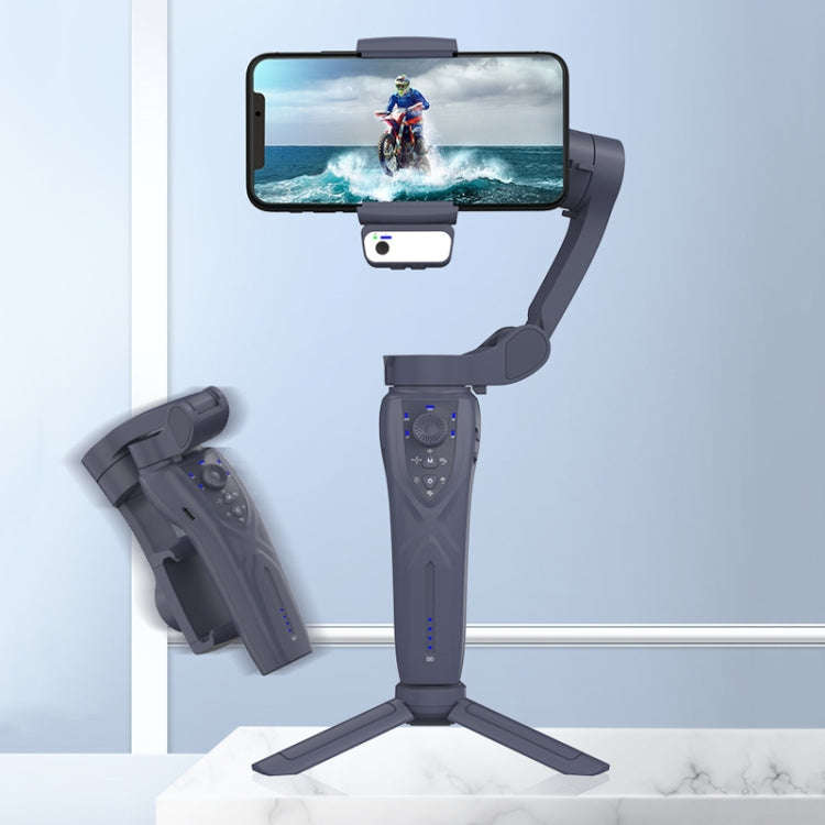 Desiontal F12 Three-Axis Foldable Handheld Stabilizer Mobile Phone Gimbal With AI Face Tracking(B...