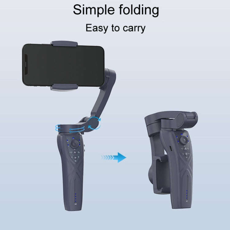 Desiontal F12 Three-Axis Foldable Handheld Stabilizer Mobile Phone Gimbal With AI Face Tracking(B...