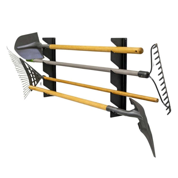 YH002 2pcs / Set Garden Patio Tools Organizing Storage Metal Wall Mounted Shelf