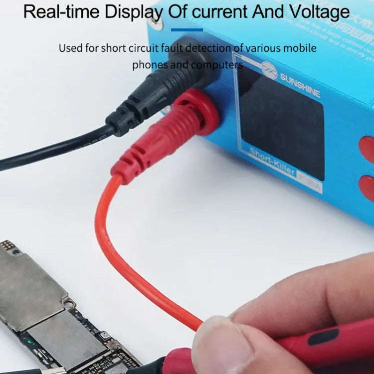 SUNSHINE P-30A Smart Anti-Burning Universal Mobile Phone Component Repair Motherboard Fault Detec...