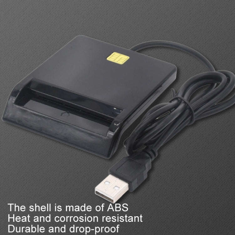 USB 2.0 IC Card / Bank Card / ID Card / SD Card Smart Reader(No Disc)