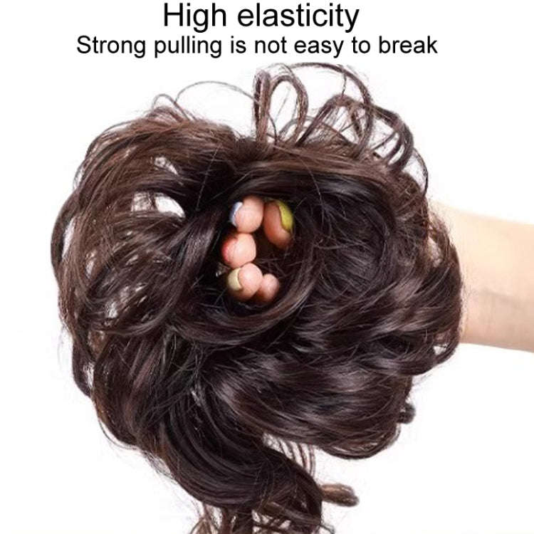 Lazy Long Beard Ball-Head Chicken Nest Wig Photography Coiffure Ribbed Hair bundle(Natural Black)