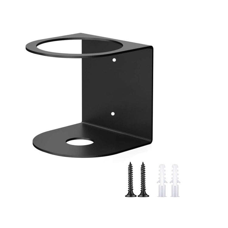 YH003-1 Wall Mounted Metal Single Hole Spray Can Holder For Garage Spray Can Storage