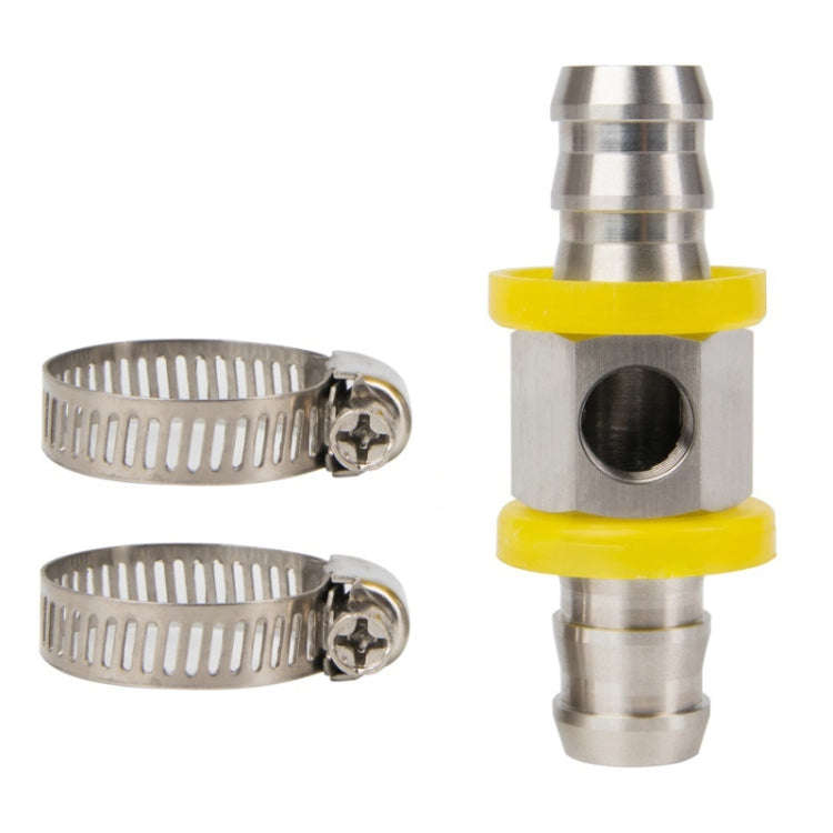 1/2 inch Fuel Pipe Fuel Pressure NPT Sensor T-type Barbed Connector