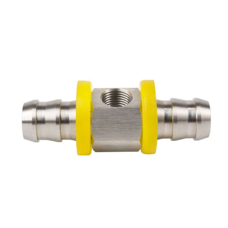1/2 inch Fuel Pipe Fuel Pressure NPT Sensor T-type Barbed Connector