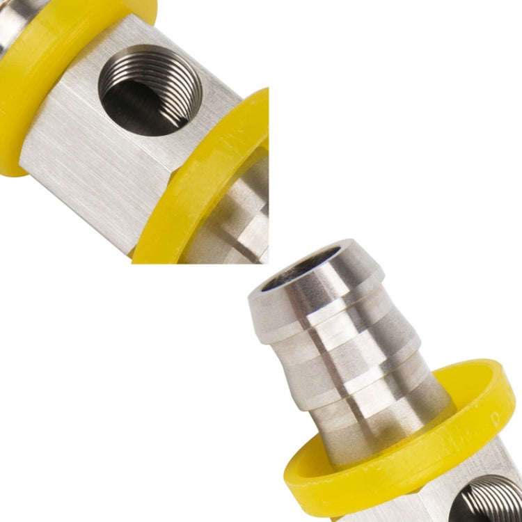 1/2 inch Fuel Pipe Fuel Pressure NPT Sensor T-type Barbed Connector