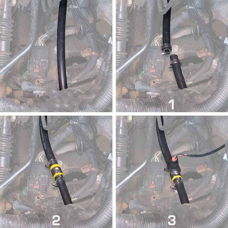 1/2 inch Fuel Pipe Fuel Pressure NPT Sensor T-type Barbed Connector