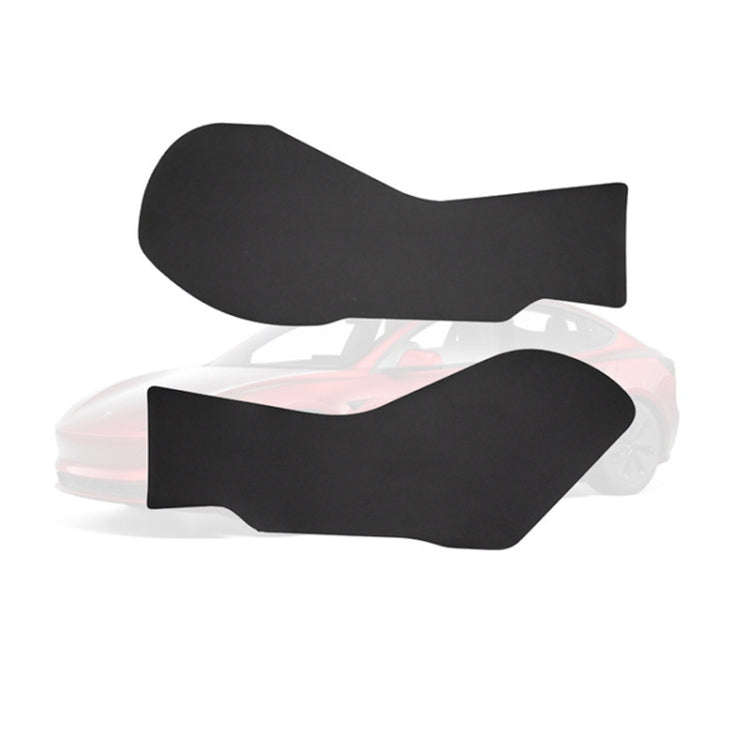 For Tesla Center Console Side Anti-kick Protective Pad, Style: For 2024 Model 3 Driver Passenger ...