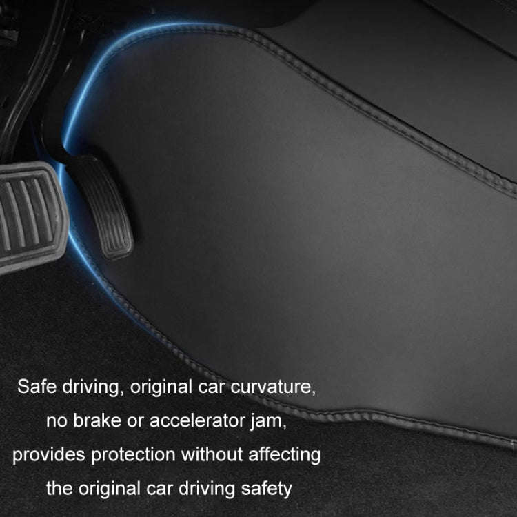For Tesla Center Console Side Anti-kick Protective Pad, Style: For 2017-2023 Model 3 Center Conso...