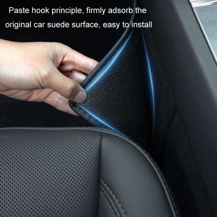 For Tesla Center Console Side Anti-kick Protective Pad, Style: For 2017-2023 Model 3 Center Conso...