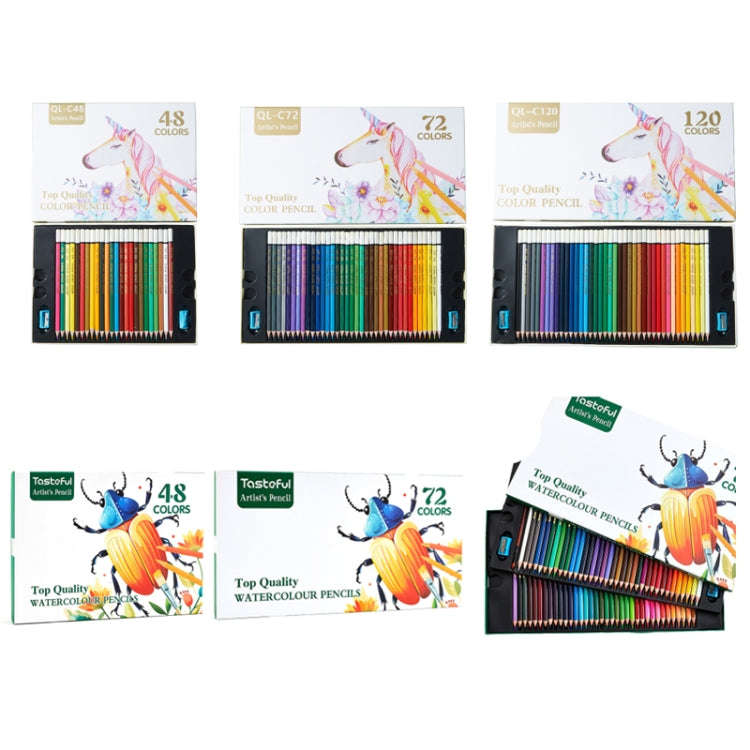Hand-painted Graffiti Colored Pencil Set, Specifications: 72 Oil-based Colors