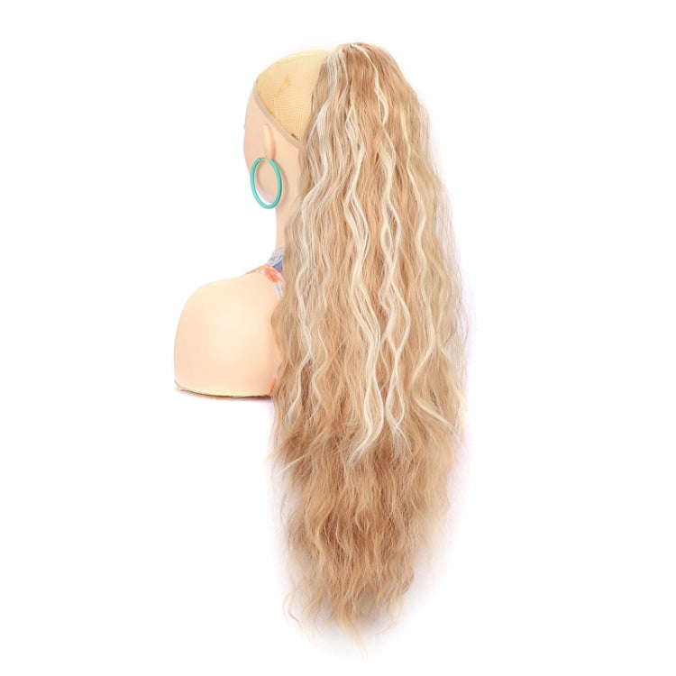 Ladies Extended Woolly Curly Rope Pulling Mesh Ponytail Wig, Color: 18H613#