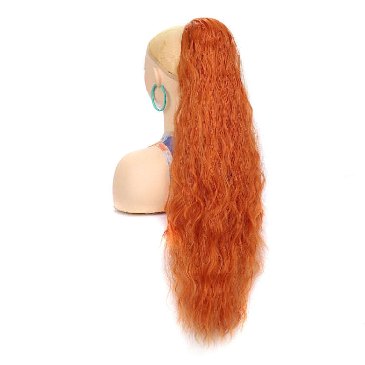Ladies Extended Woolly Curly Rope Pulling Mesh Ponytail Wig, Color: 232#