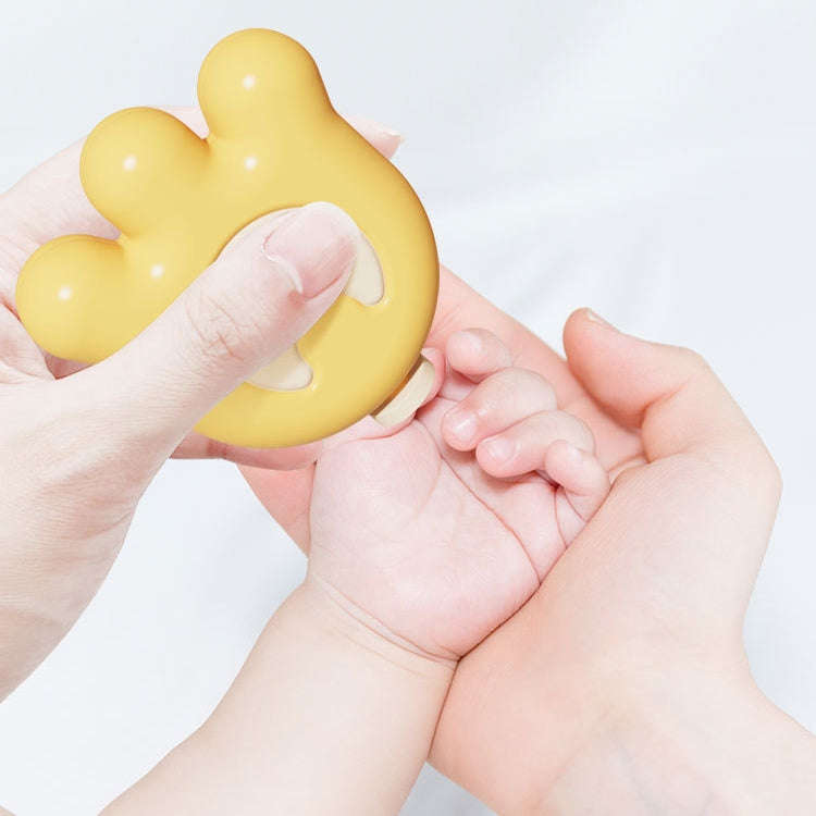 MI-01 Home Mini Baby Electric Nail Grinder Nail Tools(Yellow)